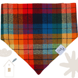 Campfire Plaid Dog Bandana