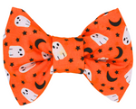 Ghostly Night Dog Hair Bow