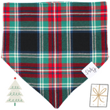 Harvest Tartan Plaid Dog Bandana