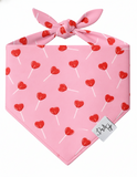 Heart Pop Dog Bandana