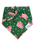 Christmas Cake Cravings Dog Bandana