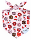Love Donuts & Coffee Dog Bandana | Dog & Taylor®