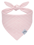 Pink Houndstooth Dog Bandana | Dog & Taylor®