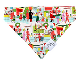 Christmas Shopping Dog Bandana – Santa & Family Fun | Dog & Taylor®