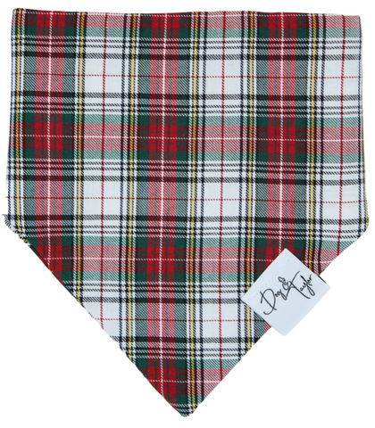 Winter Plaid Dog Bandana | Dog & Taylor® Official