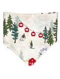 Ski Trip Dog Bandana | Winter Adventure Dog Scarf by Dog & Taylor®