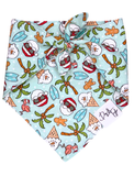Santa’s Tropical Holiday Dog Bandana