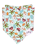 Santa’s Tropical Holiday Dog Bandana