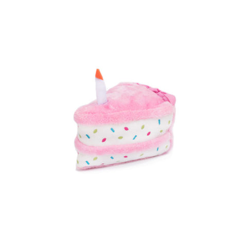Birthday Cake - Pink - Dog Toy - ZippyPaws - Shop Dog and Taylor