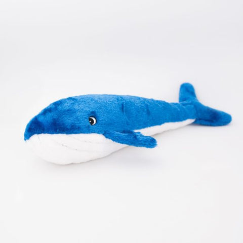 Blue Whale Dog Toy - Zippy Paws - Shop at Dog & Taylor