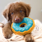 Blueberry Donut Dog Toy - ZippyPaws - Dog and Taylor - @dogandtaylor