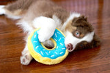 Blueberry Donut Dog Toy - ZippyPaws - Dog and Taylor - @dogandtaylor 