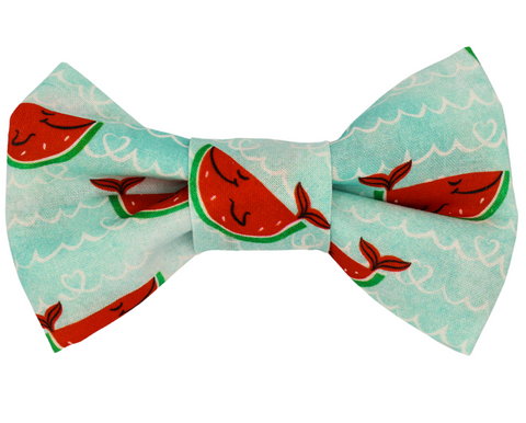 Happy Watermelon Fish Bow Tie