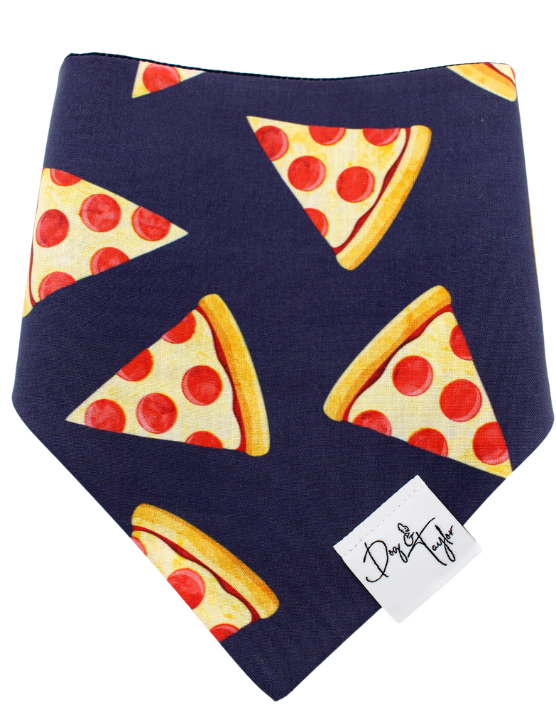 Pizza 2024 dog bandana