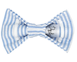 Preppy in Light Blue Slip-on Bandana + Collar + Bow (Set of 3)